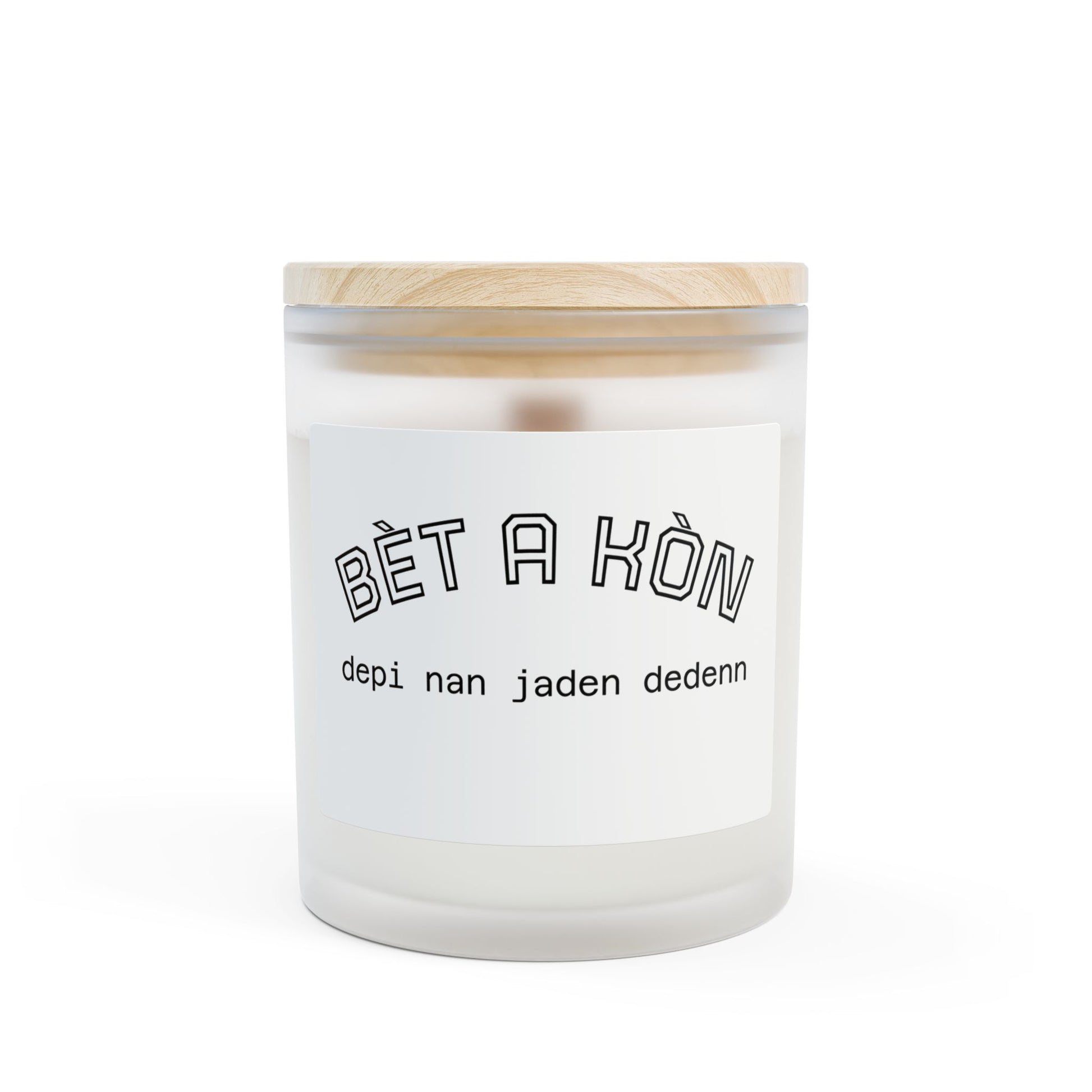 Candle Jar Bèt a Kòn