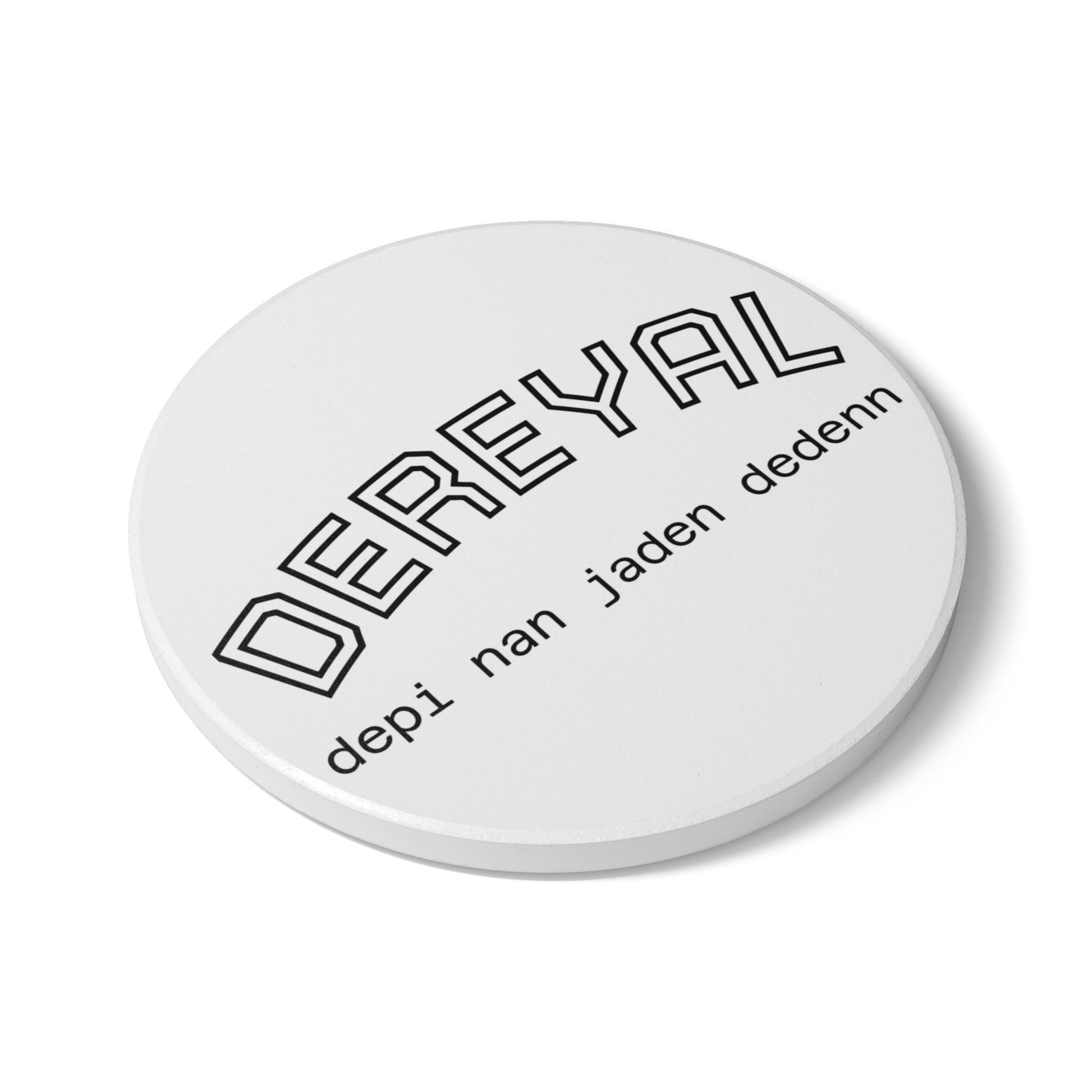 Dereyal Stylish Ceramic Coaster