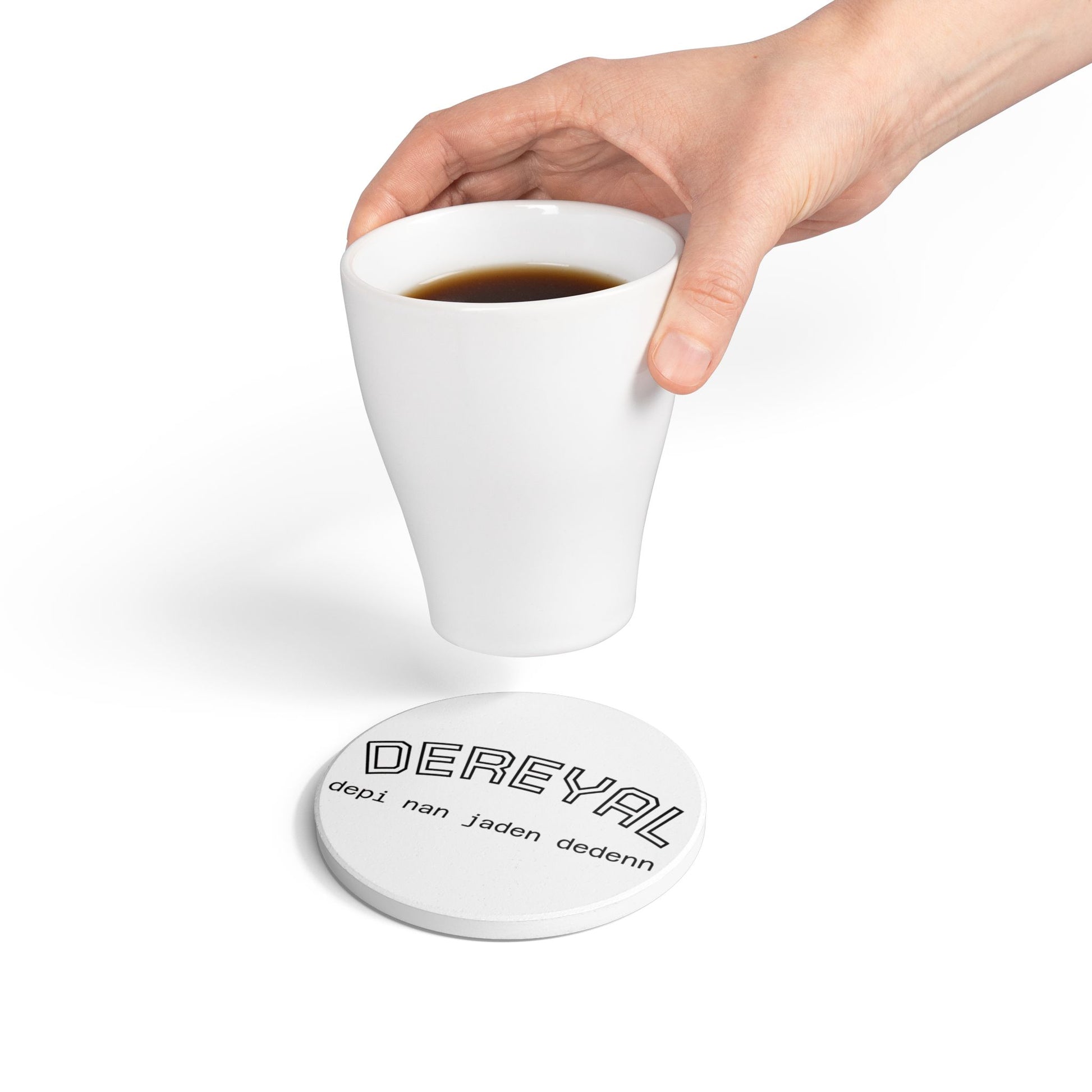 Dereyal Stylish Ceramic Coaster