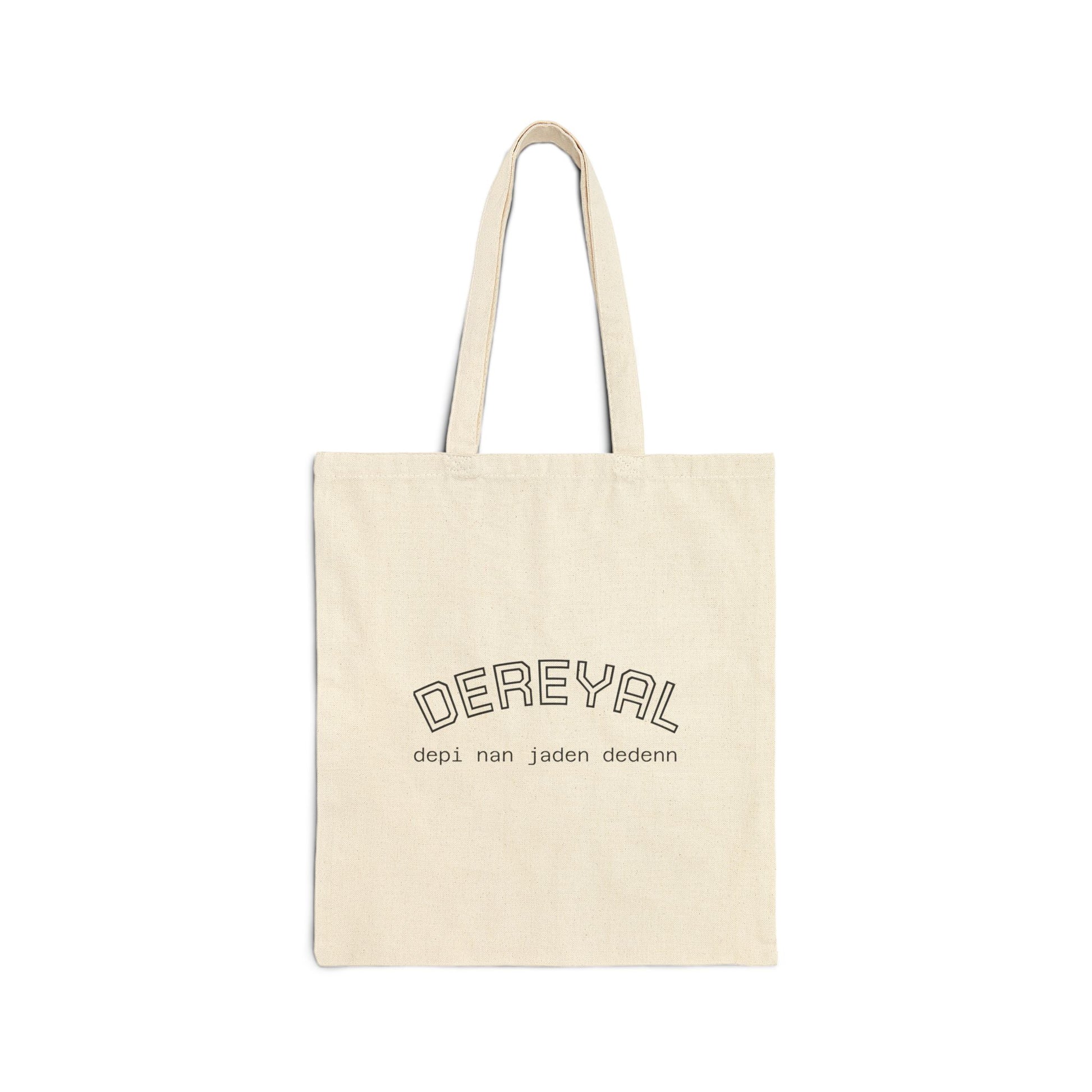 Dereyal Cotton Canvas Tote Bag Reusable