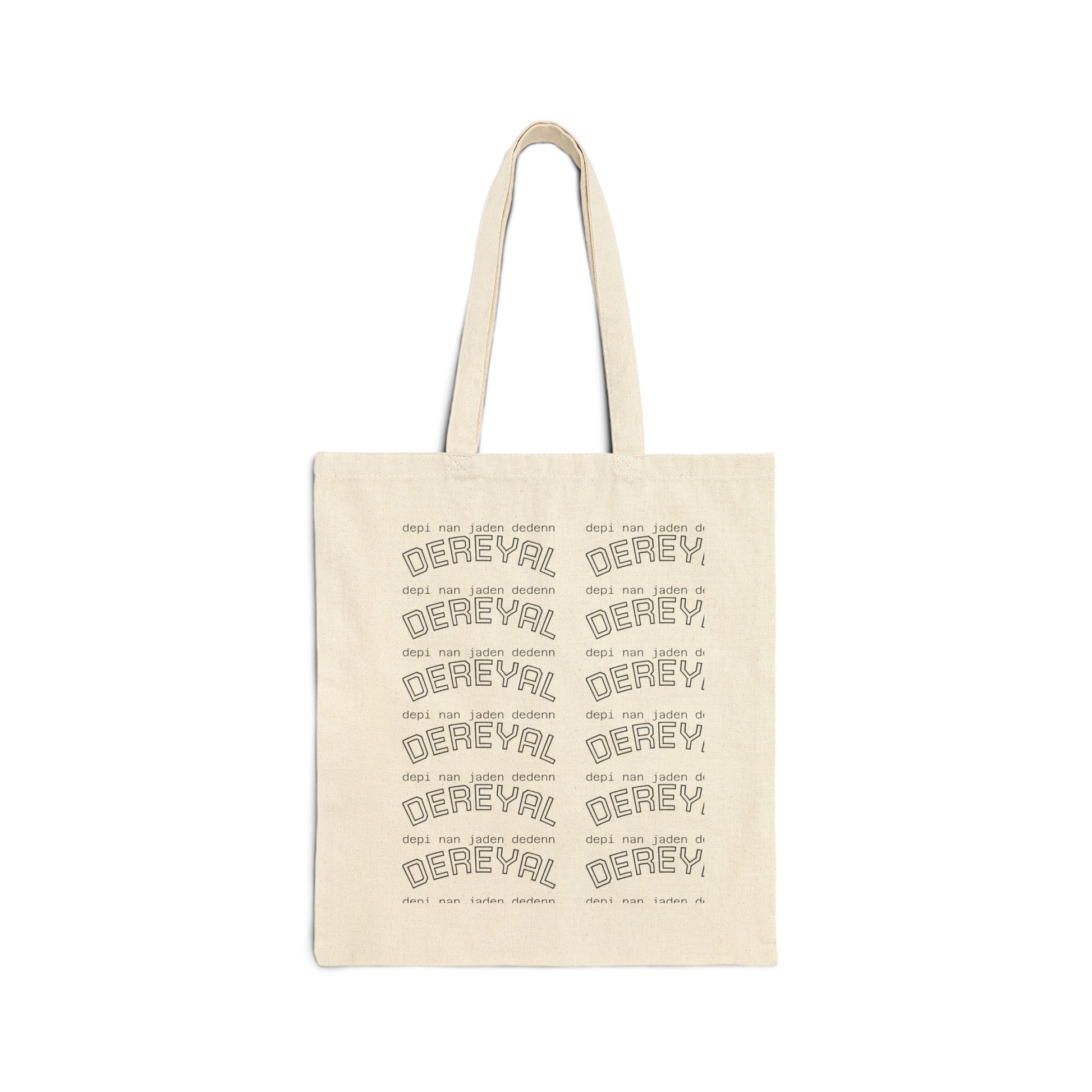 Dereyal Cotton Canvas Tote Bag Reusable