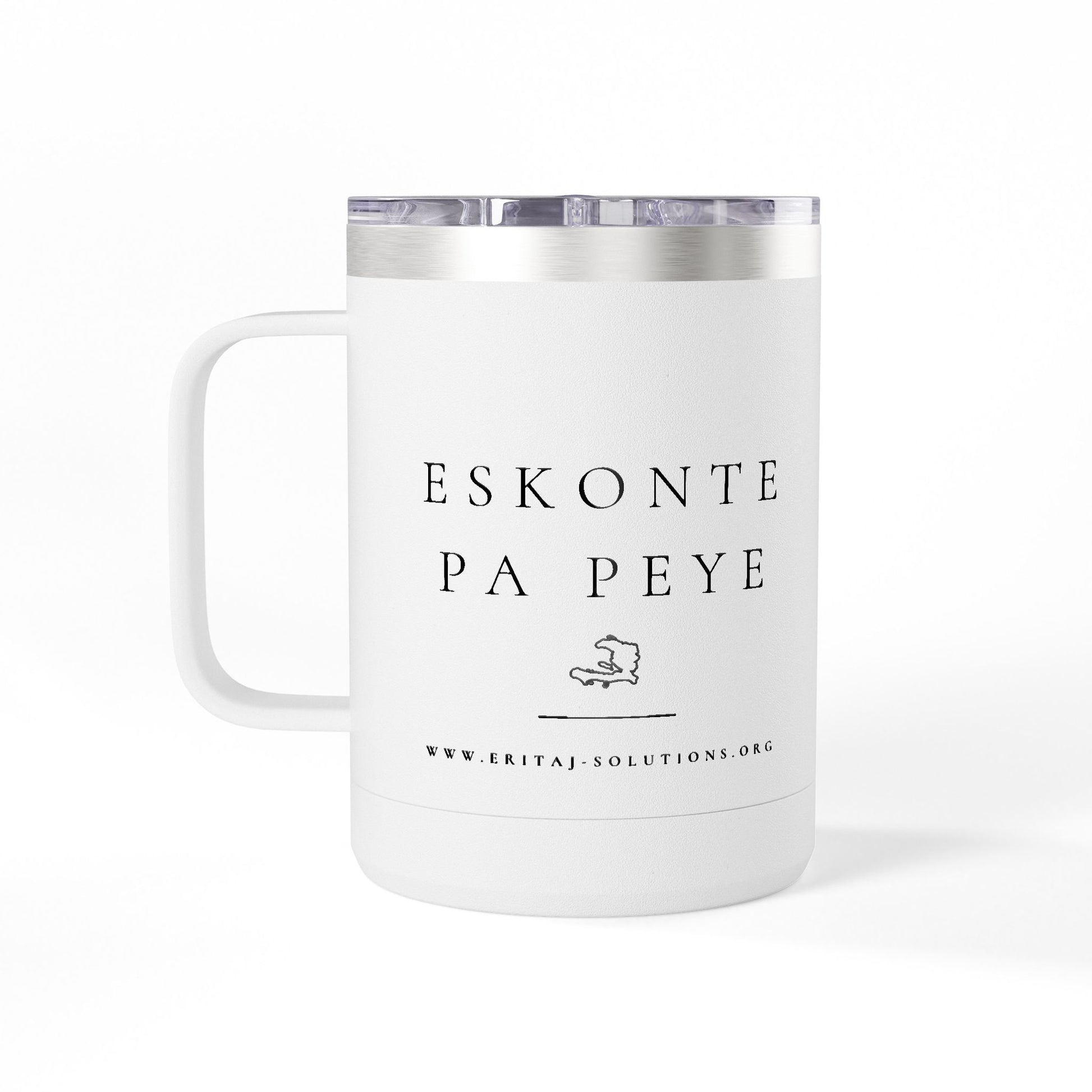 Eskonte pa Peye Coffee Mug, Motivational Tumbler, Gift for Coffee Lovers, Unique Drinkware for Home, Office, Birthday Present
