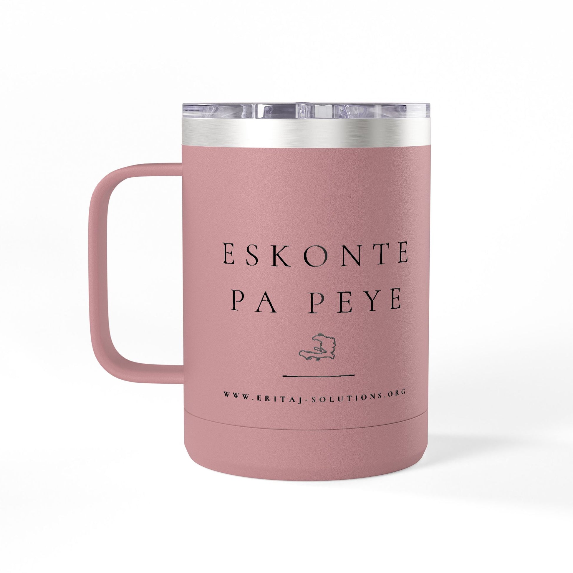 Eskonte pa Peye Coffee Mug, Motivational Tumbler, Gift for Coffee Lovers, Unique Drinkware for Home, Office, Birthday Present