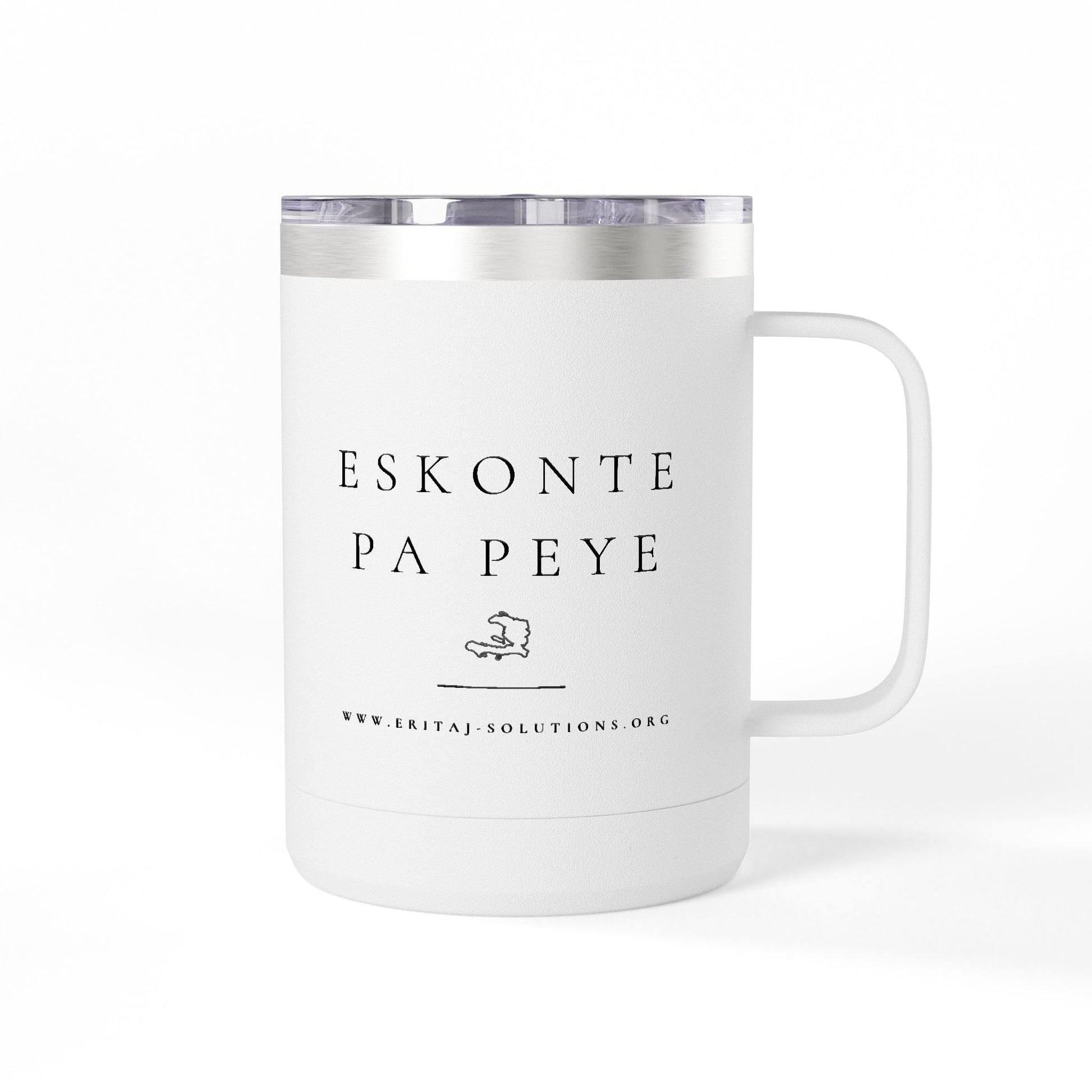 Eskonte pa Peye Coffee Mug, Motivational Tumbler, Gift for Coffee Lovers, Unique Drinkware for Home, Office, Birthday Present