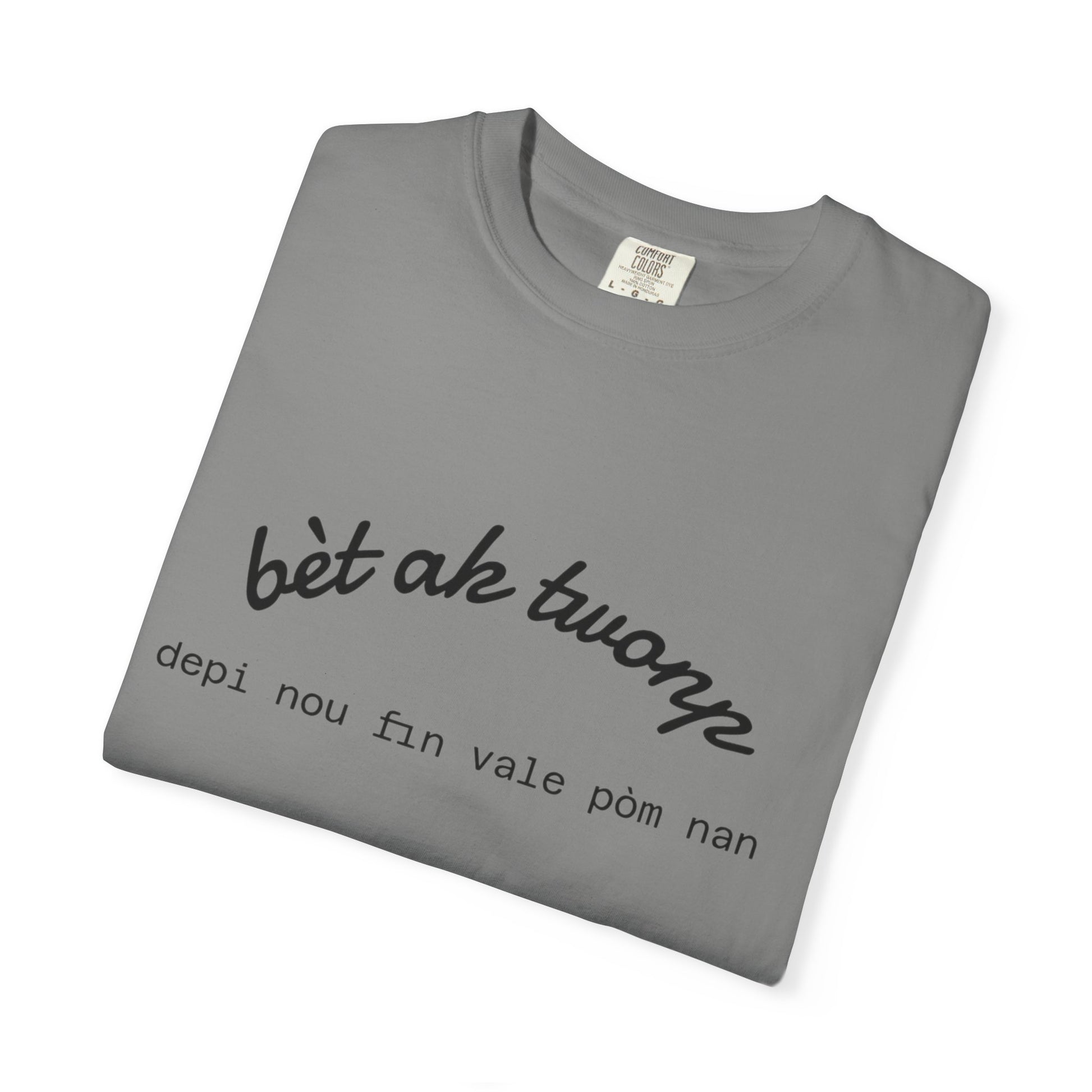 Bèt ak Twonp Funny Haitian Tee