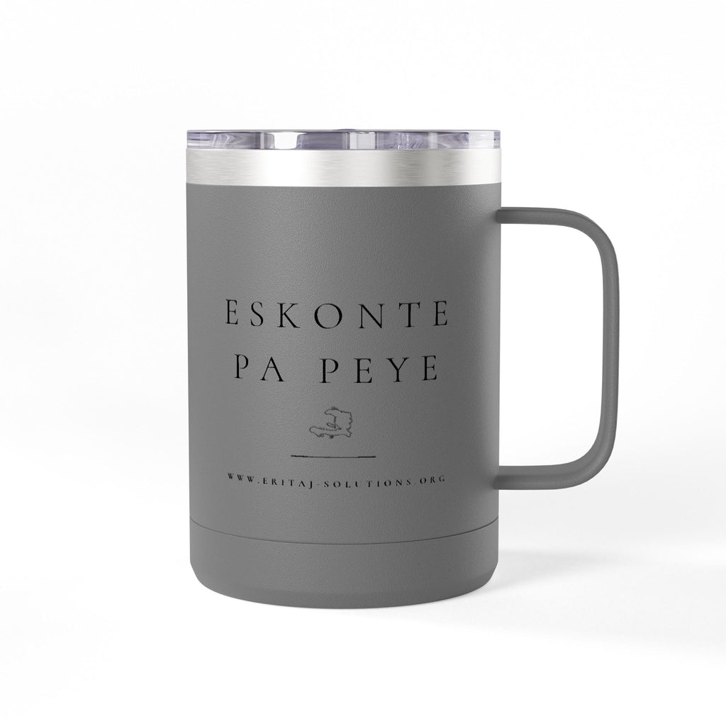 Eskonte pa Peye Coffee Mug, Motivational Tumbler, Gift for Coffee Lovers, Unique Drinkware for Home, Office, Birthday Present