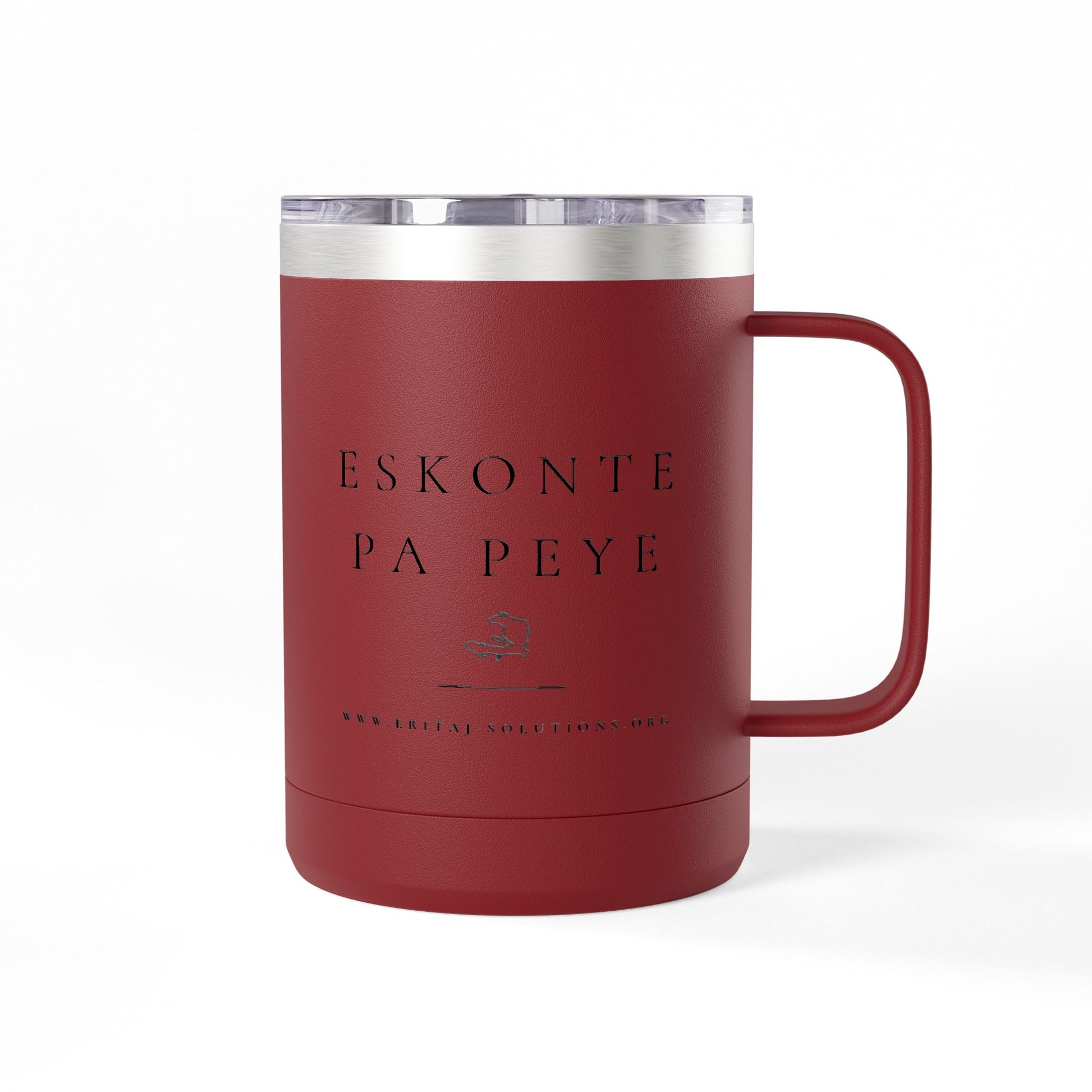 Eskonte pa Peye Coffee Mug, Motivational Tumbler, Gift for Coffee Lovers, Unique Drinkware for Home, Office, Birthday Present