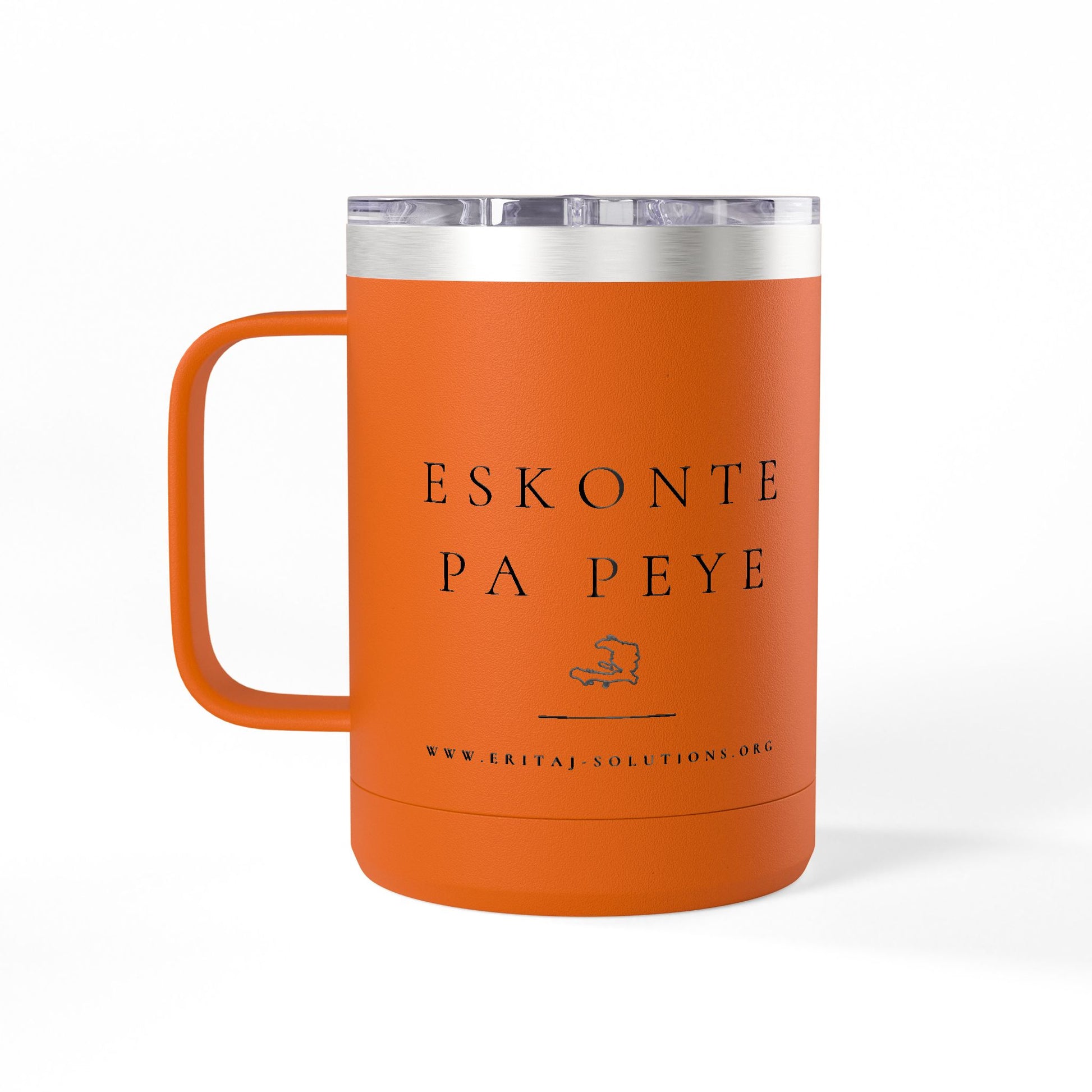 Eskonte pa Peye Coffee Mug, Motivational Tumbler, Gift for Coffee Lovers, Unique Drinkware for Home, Office, Birthday Present
