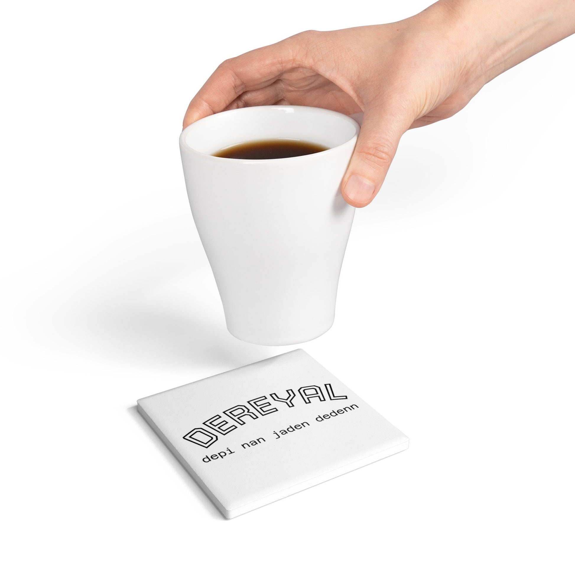 Dereyal Stylish Ceramic Coaster