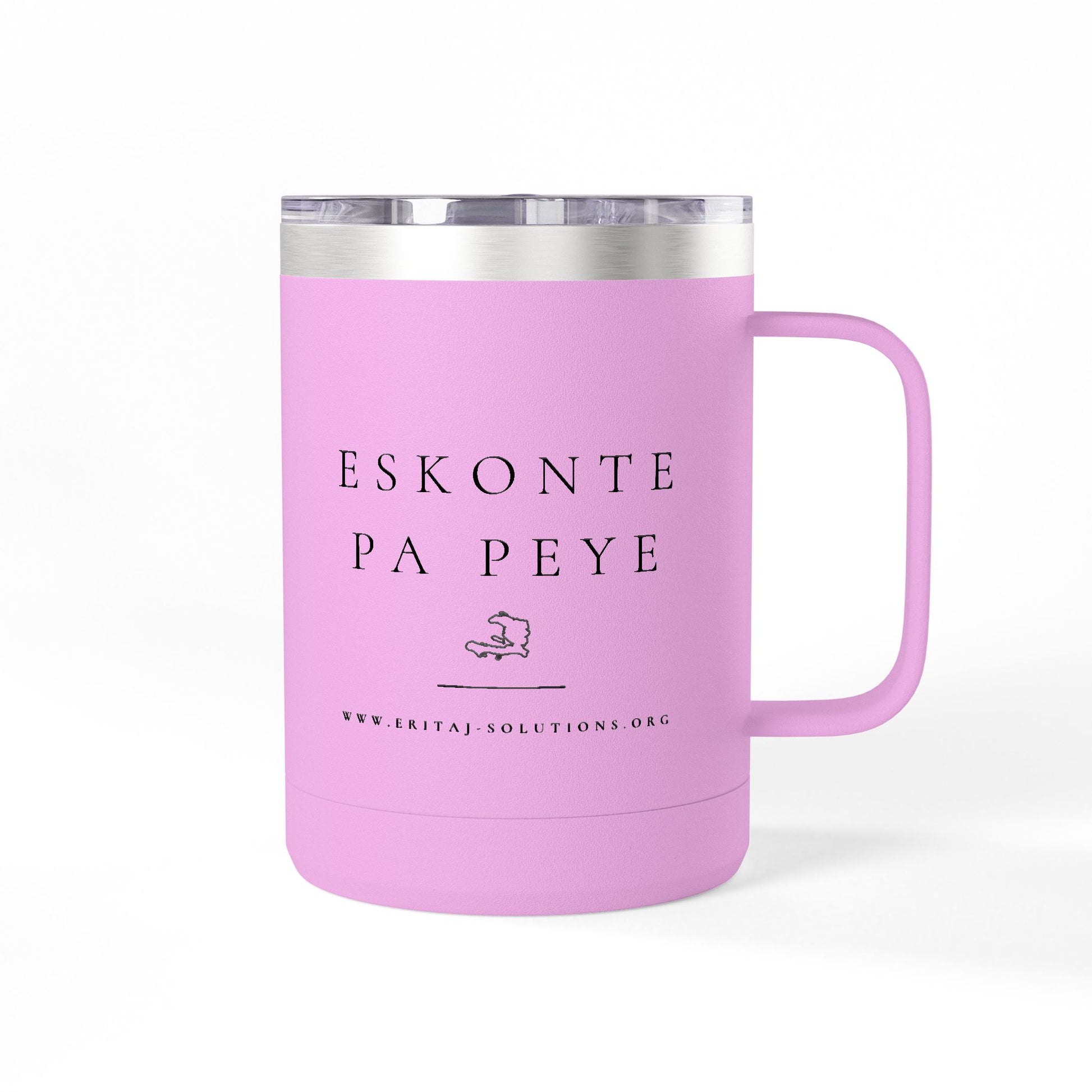 Eskonte pa Peye Coffee Mug, Motivational Tumbler, Gift for Coffee Lovers, Unique Drinkware for Home, Office, Birthday Present