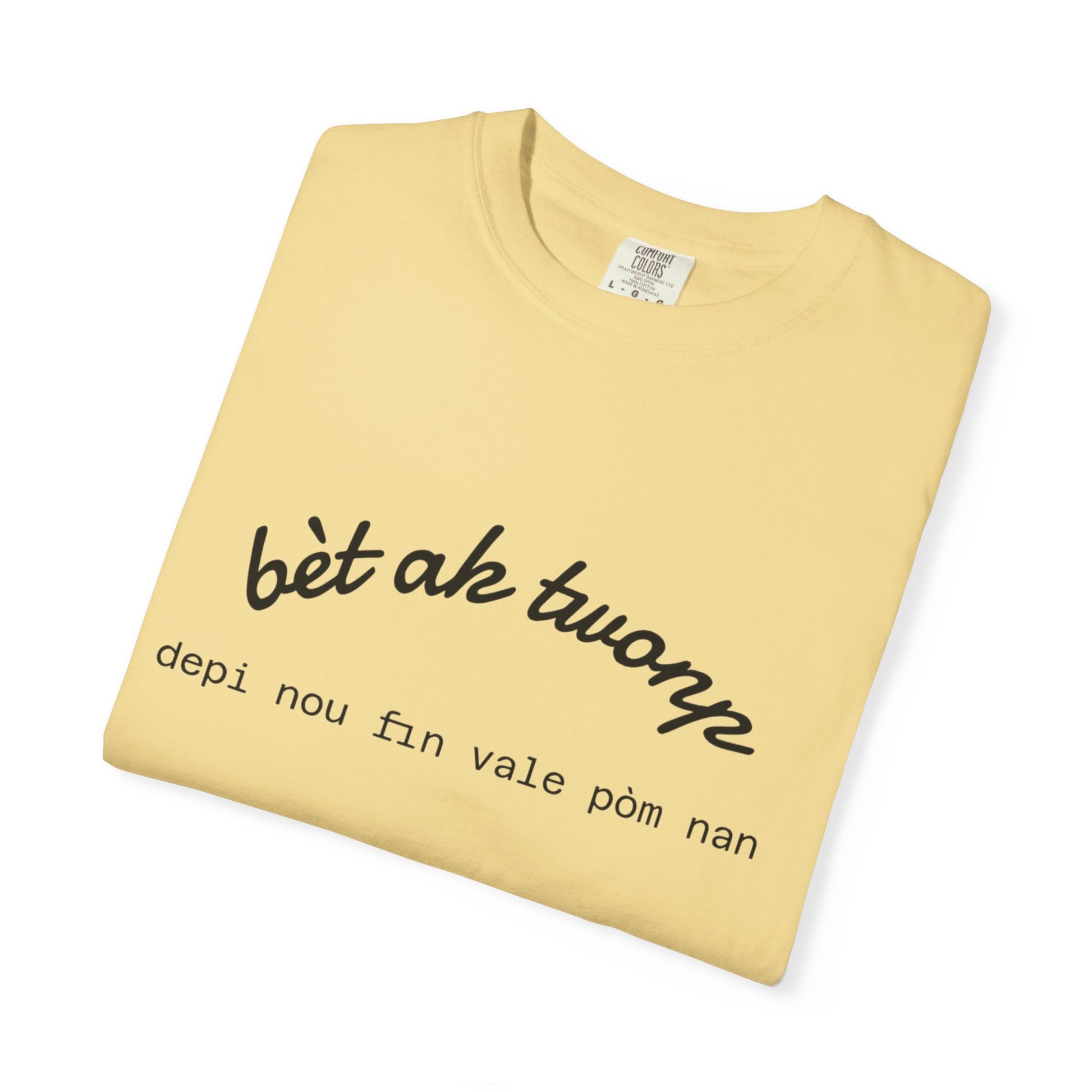 Bèt ak Twonp Funny Haitian Tee